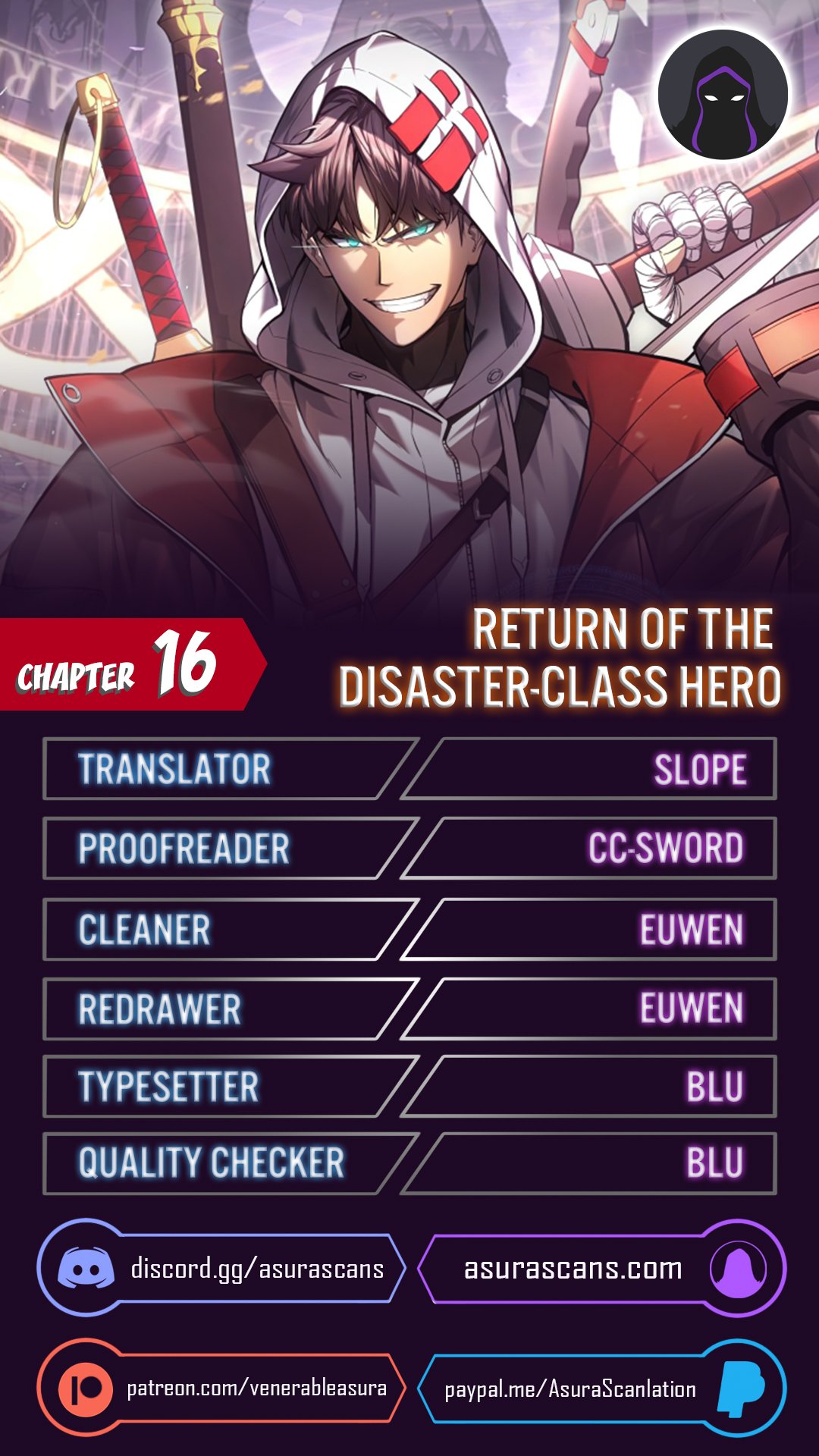 Return of the Disaster-Class Hero 16
