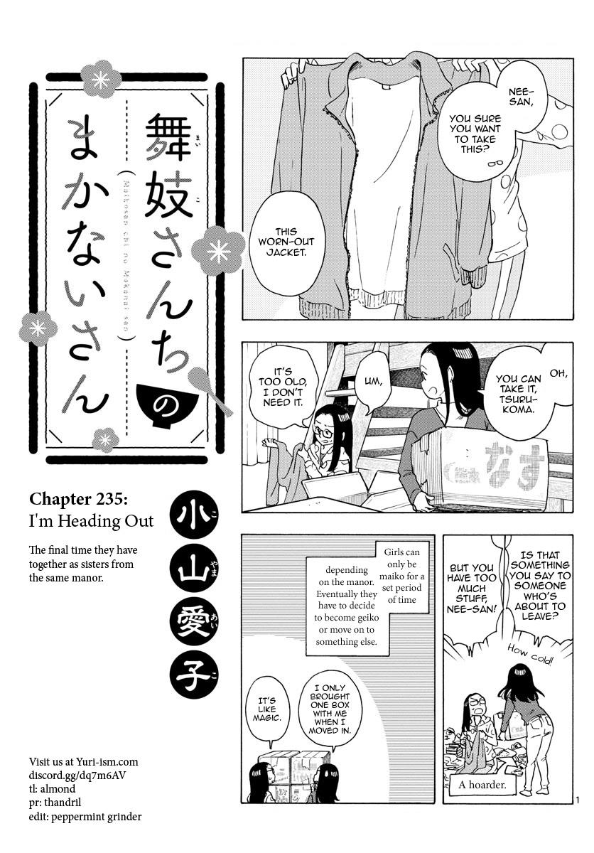 Maiko-San Chi No Makanai-San Vol.22 Chapter 235