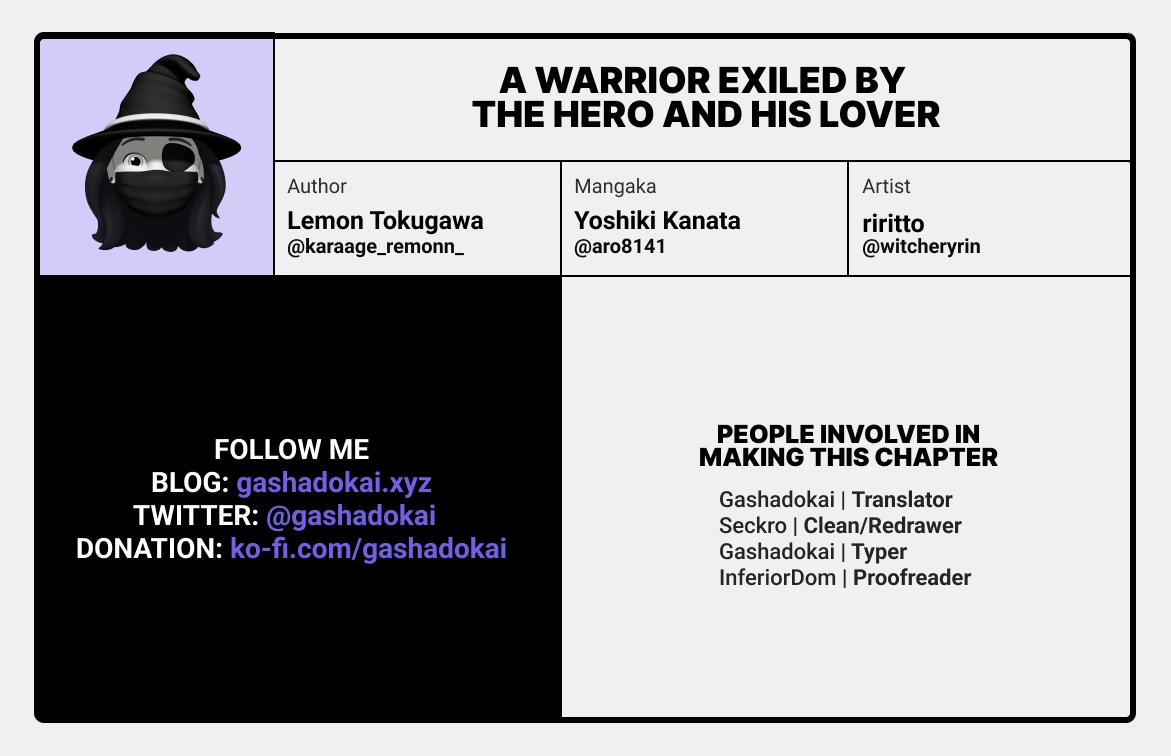 A Warrior Exiled by the Hero and His Lover 18.5