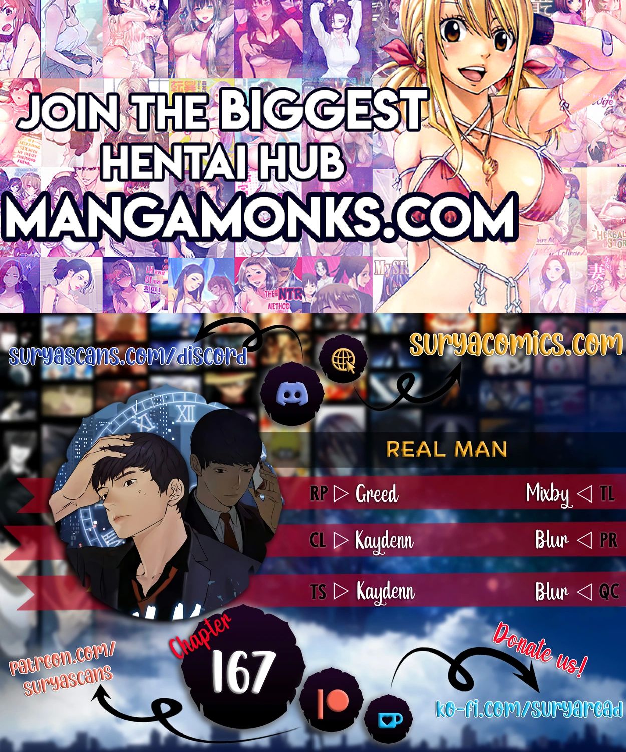 Real Man Chapter 167