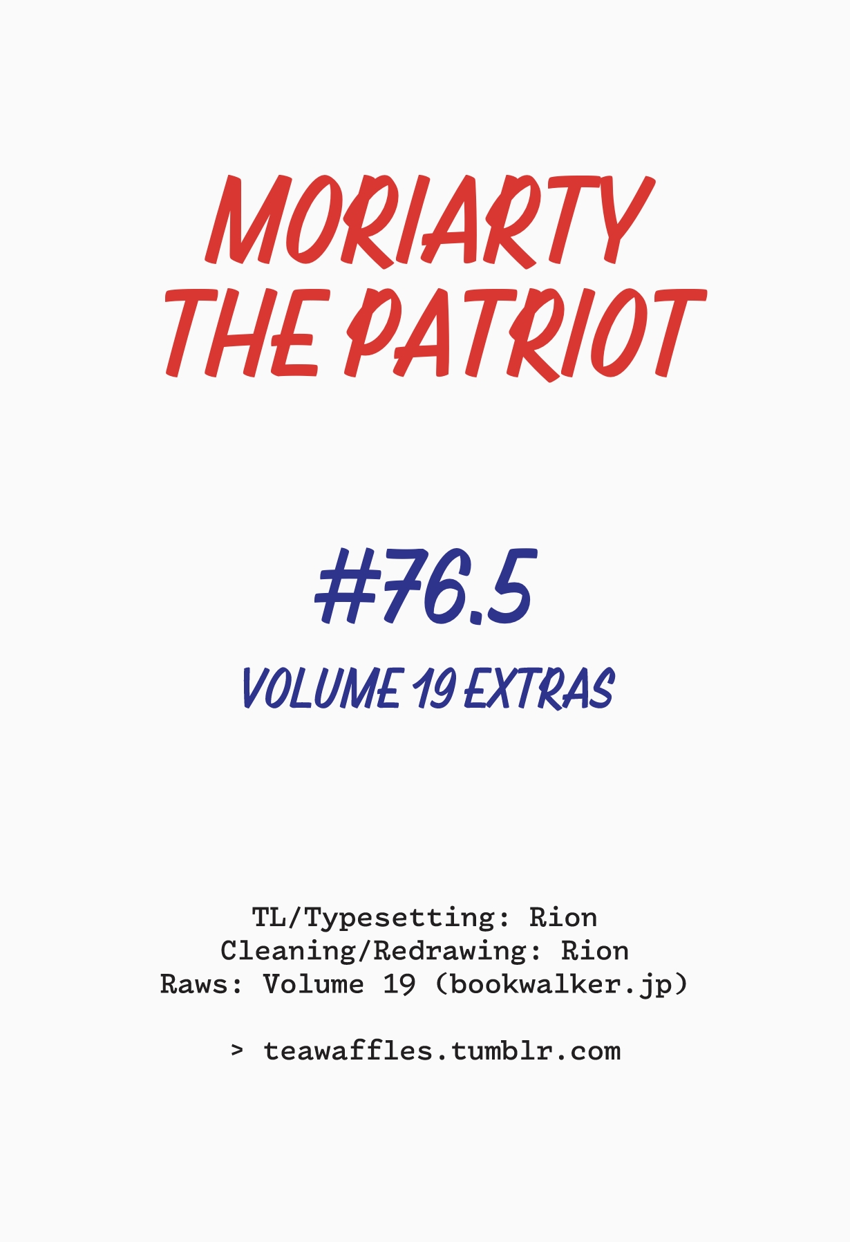 Yuukoku no Moriarty 76.5