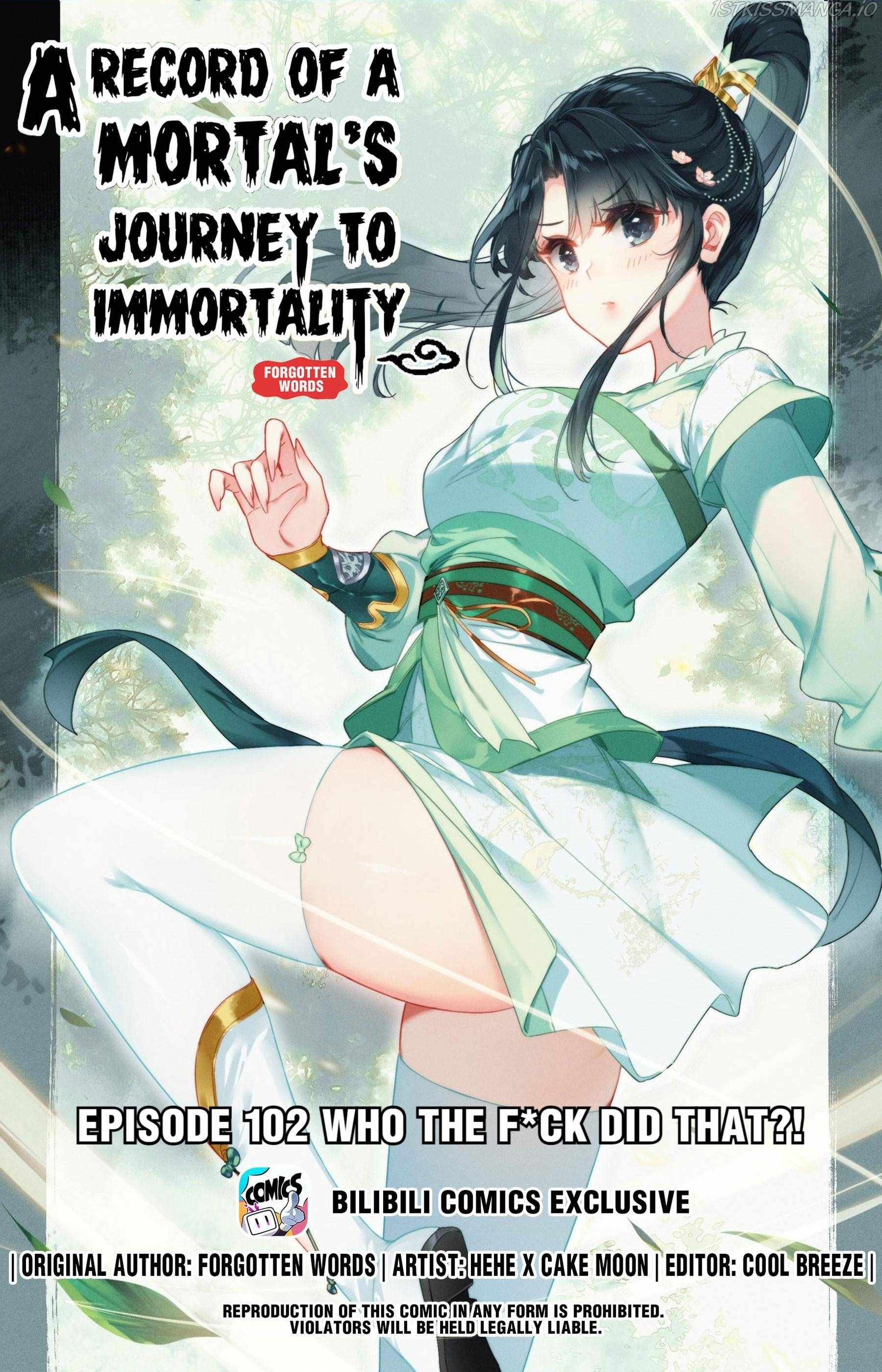 Mortal's Cultivation: journey to immortality Chapter 102