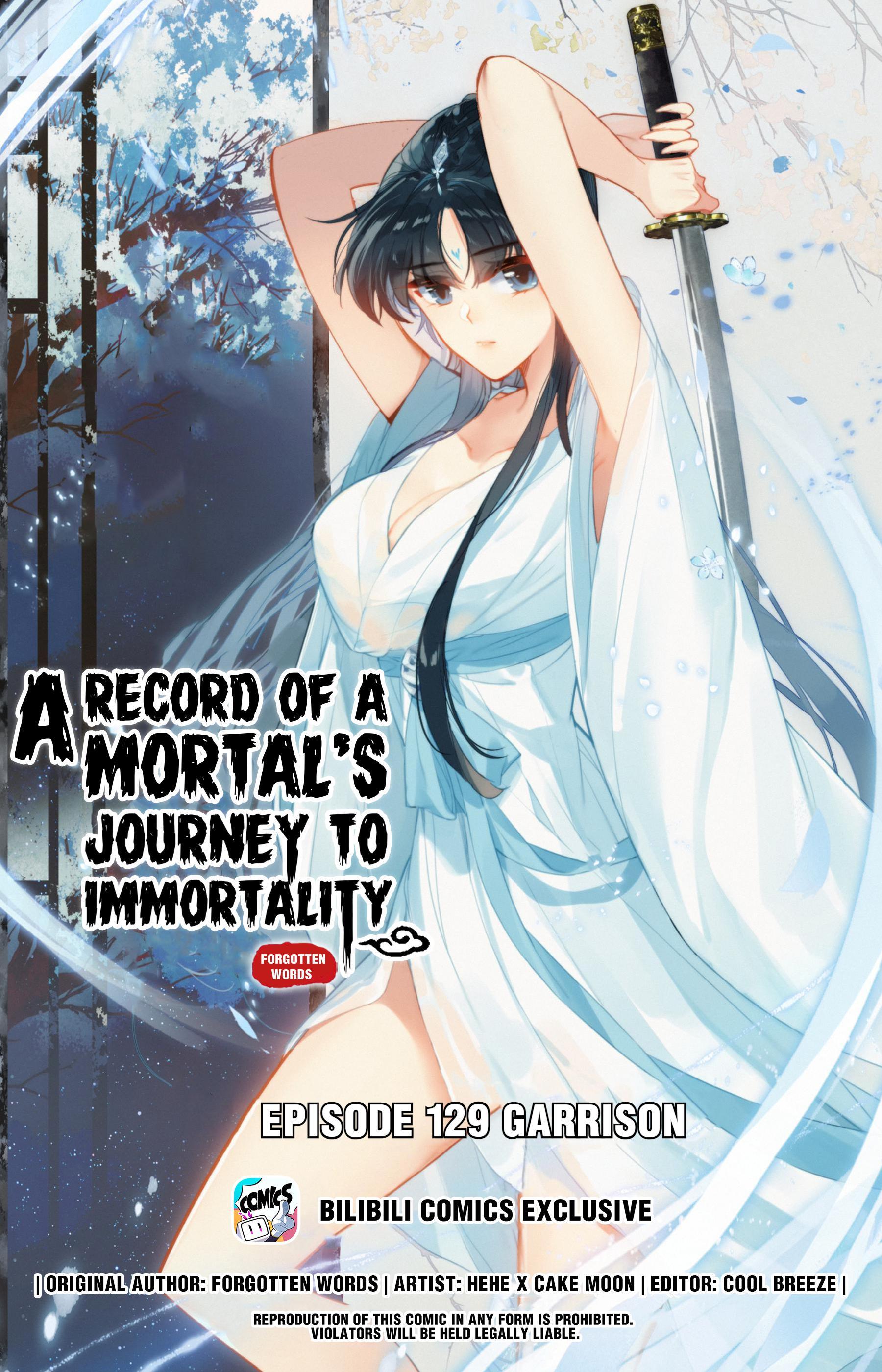 Mortal's Cultivation: journey to immortality Chapter 129
