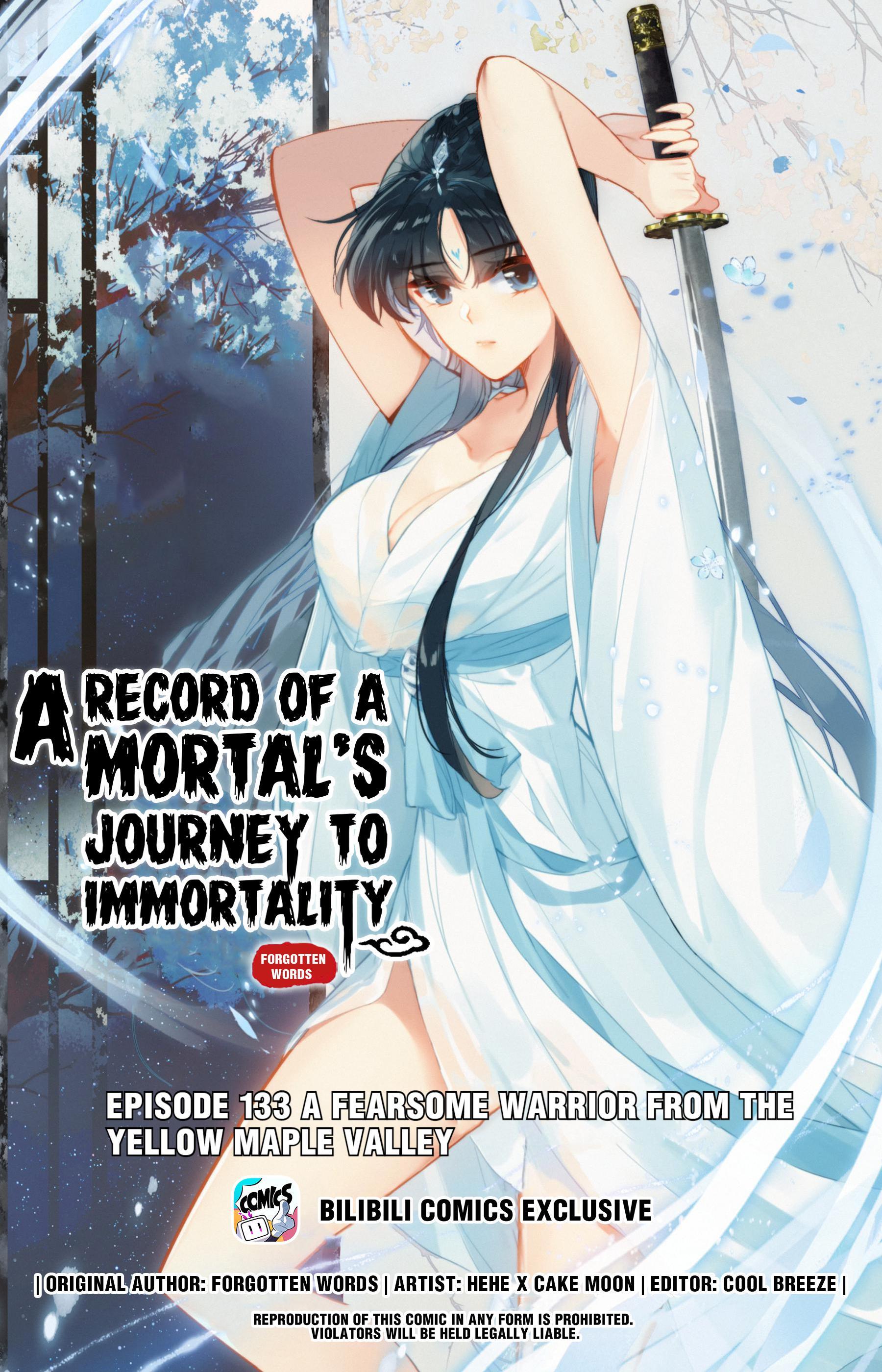 Mortal's Cultivation: journey to immortality Chapter 133