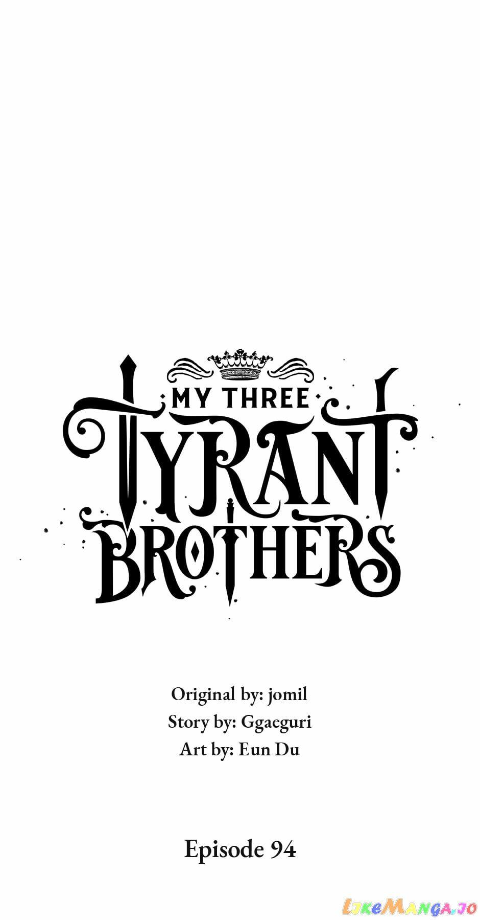 My Three Tyrant Brothers Chapter 94