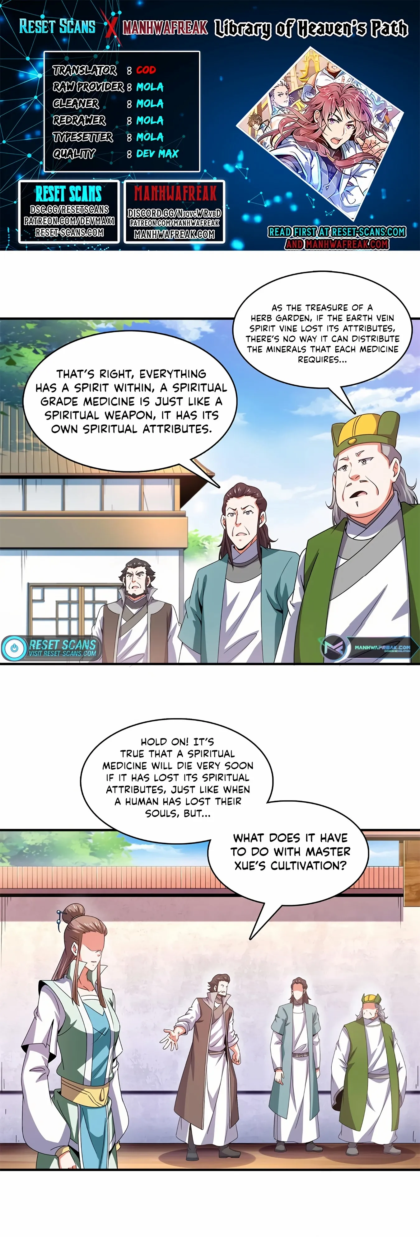 Library Of Heaven's Path Chapter 297