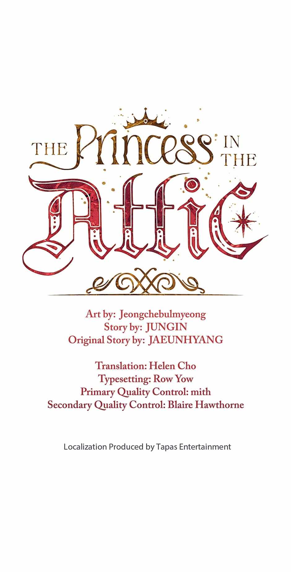 The Princess of the Attic Chapter 40