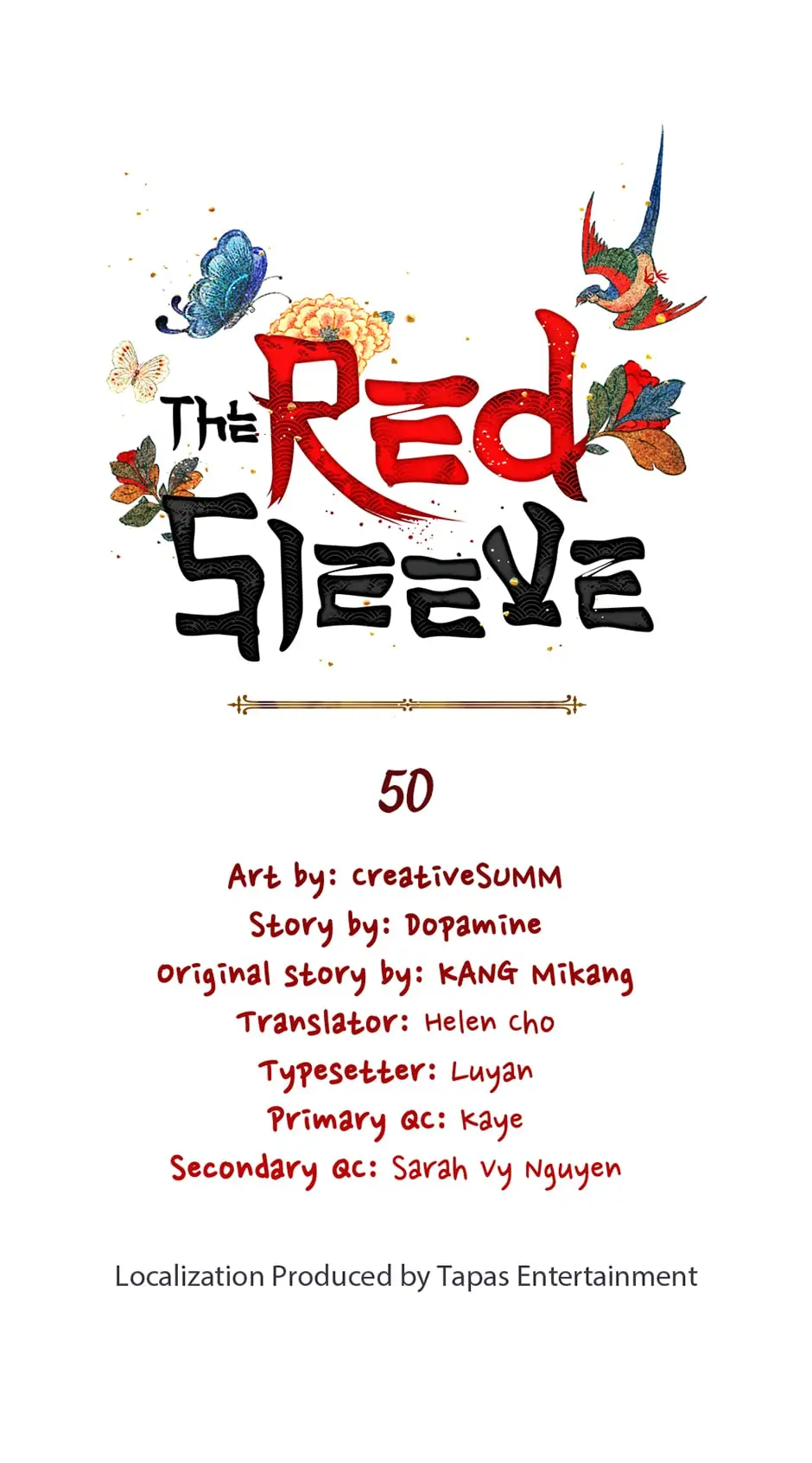 The Red Sleeve Chapter 50