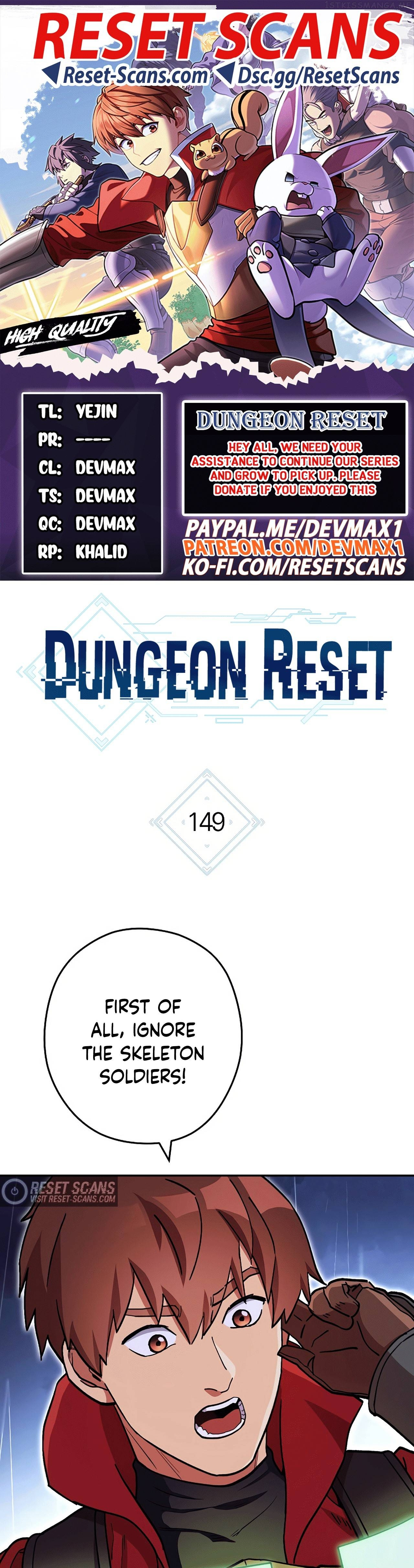 Dungeon Reset Chapter 149