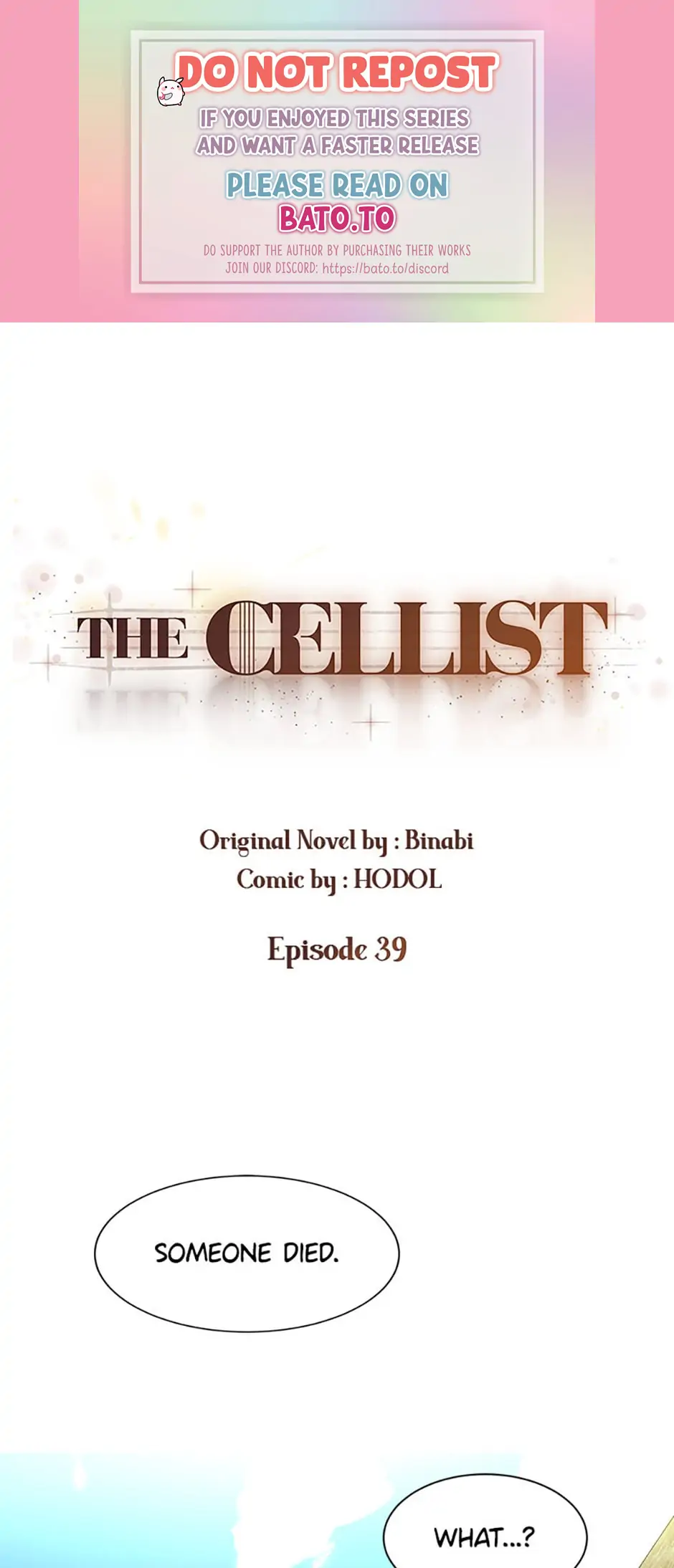 The Cellist Chapter 39