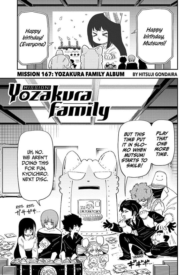 Mission: Yozakura Family Ch.167