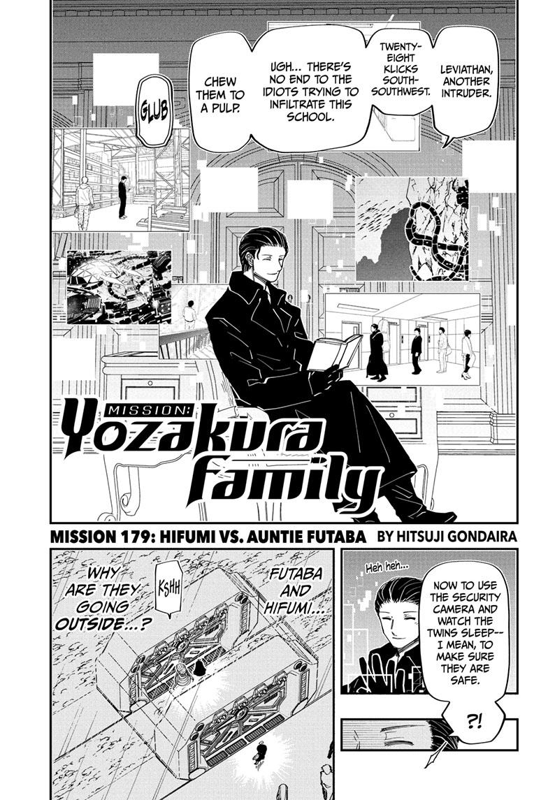Mission: Yozakura Family Chapter 179