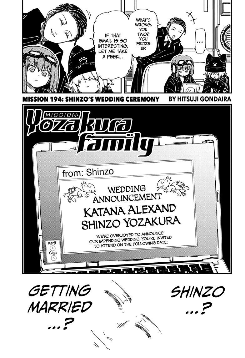 Mission: Yozakura Family 194