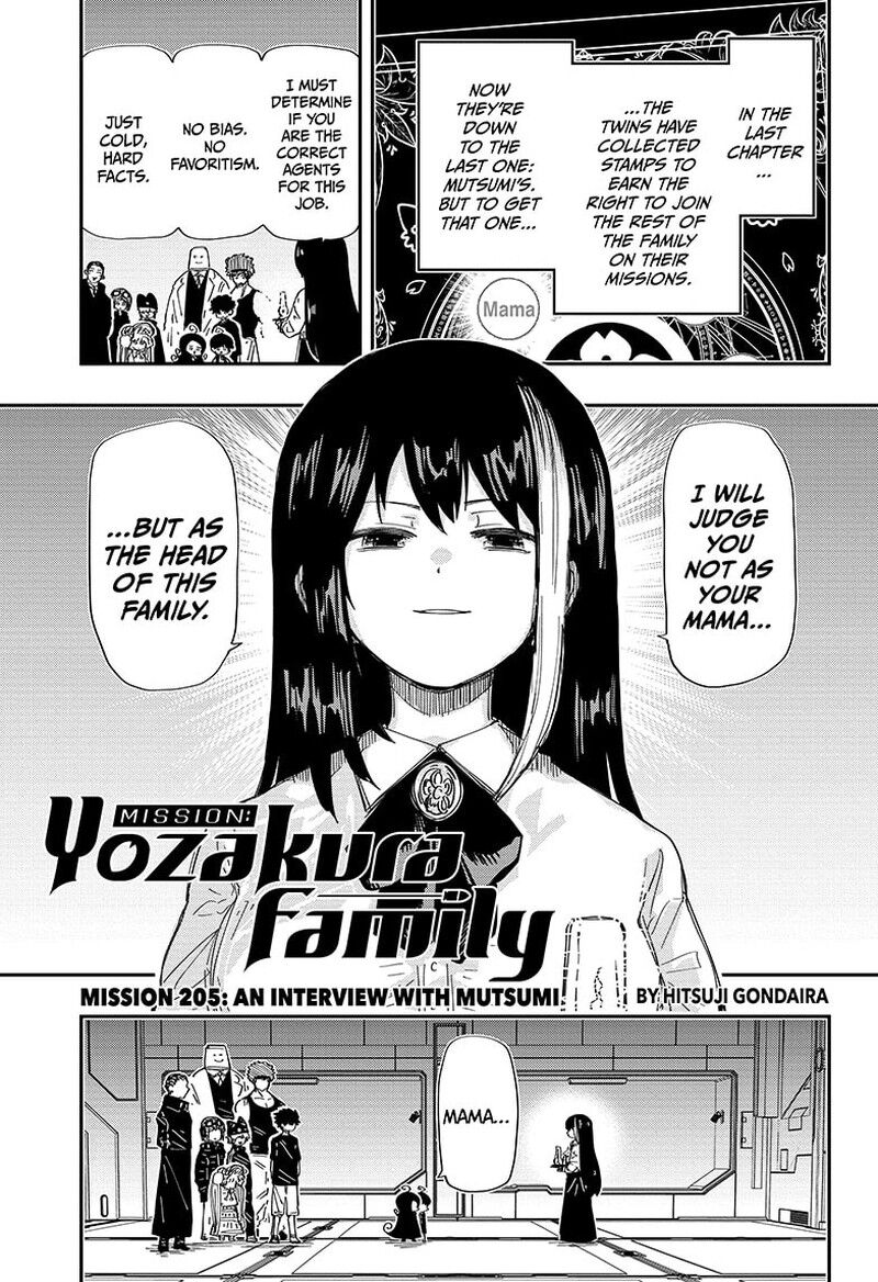 Mission: Yozakura Family 205