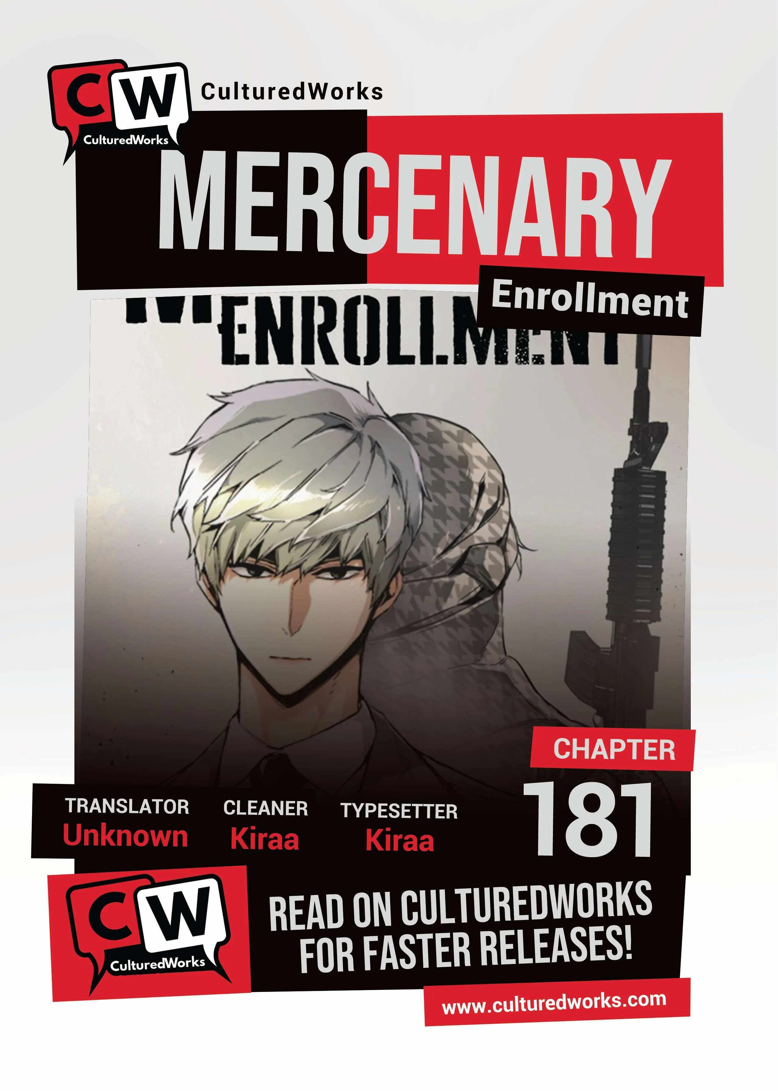 Mercenary Enrollment Chapter 181