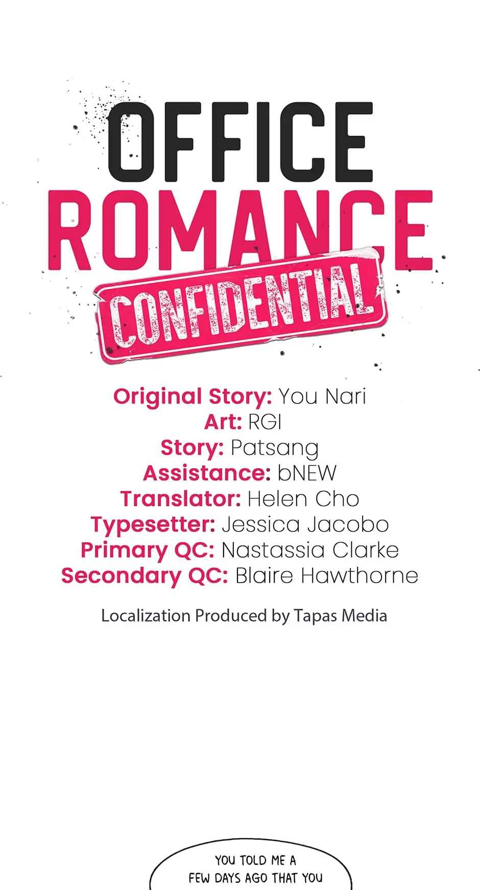 Office Romance Confidential Chapter 71