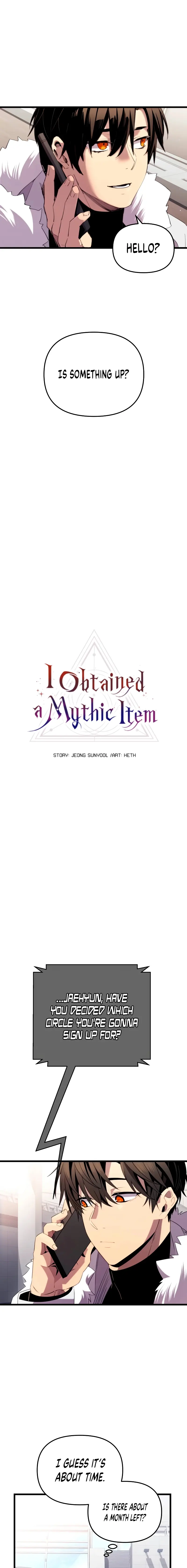 I Obtained A Mythic Item Chapter 96