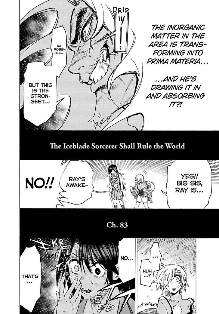 The Iceblade Magician Rules Over the World Ch.083