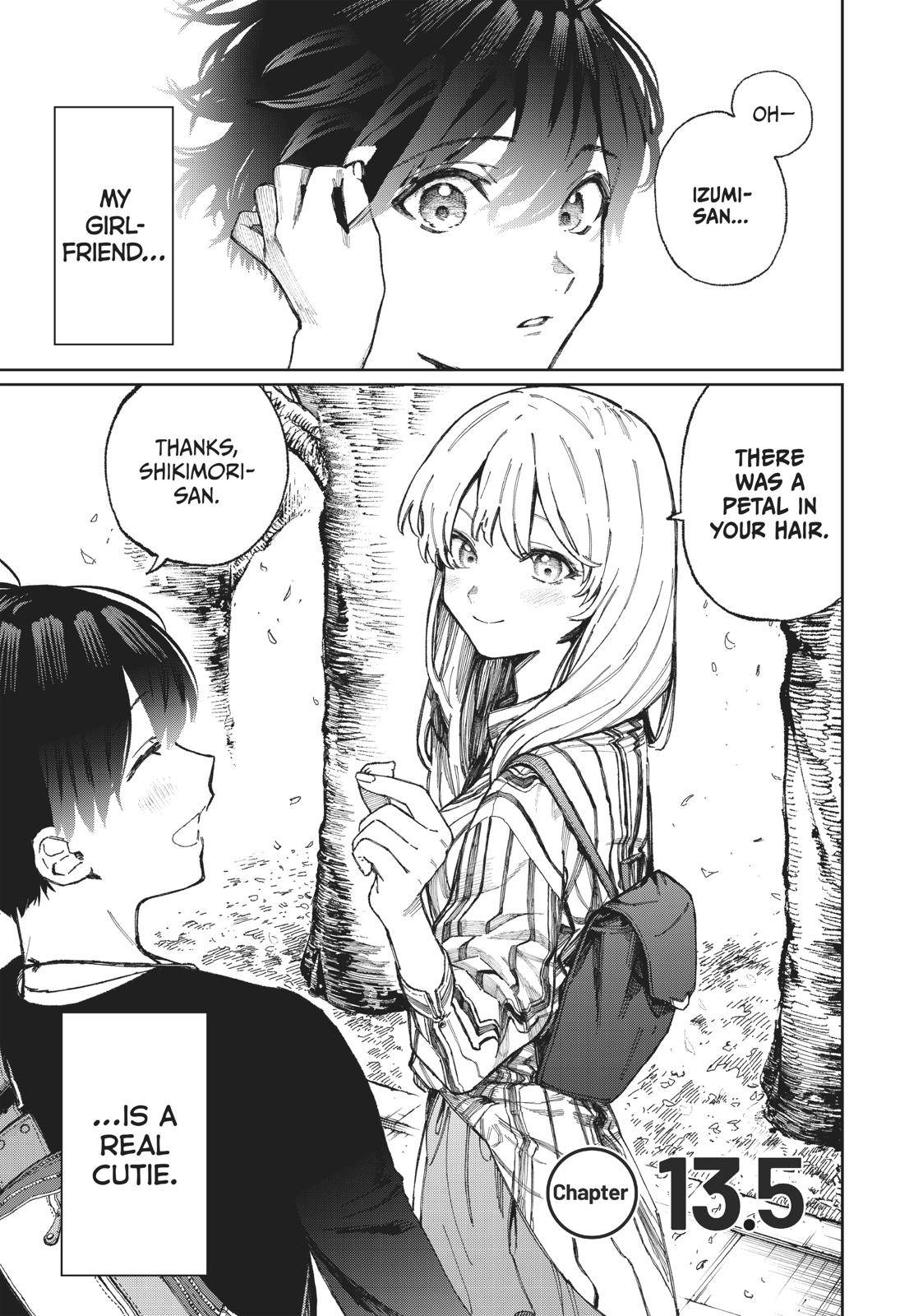 Shikimori's Not Just A Cutie Chapter 13.5