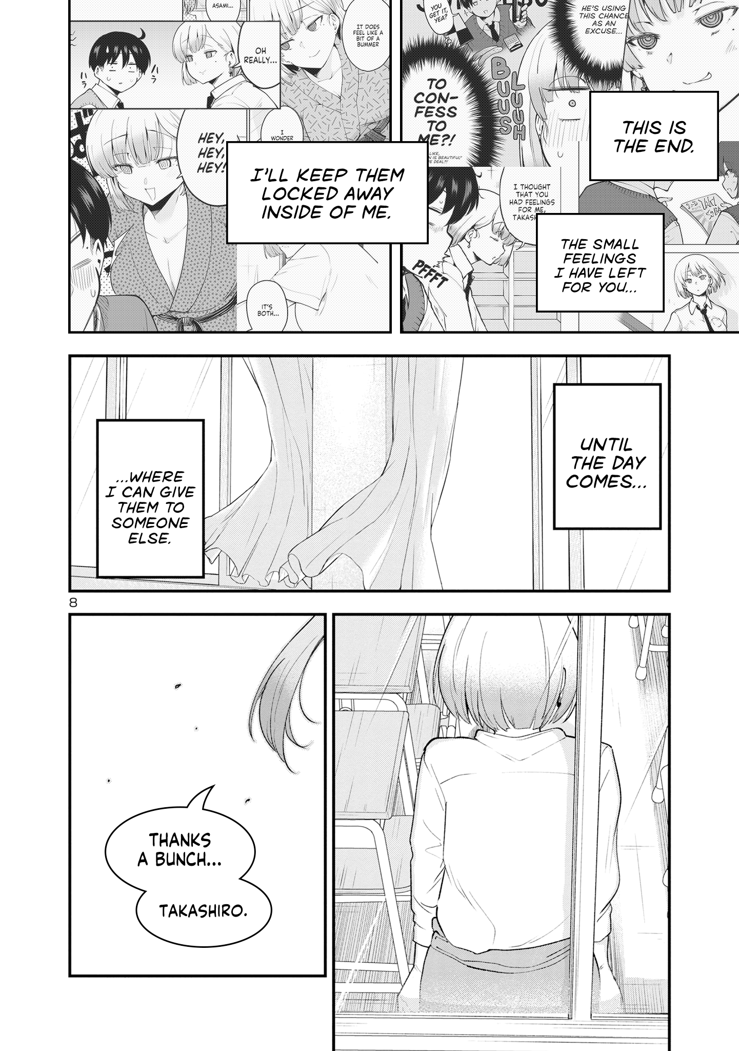 Meika-San Can't Conceal Her Emotions Chapter 150