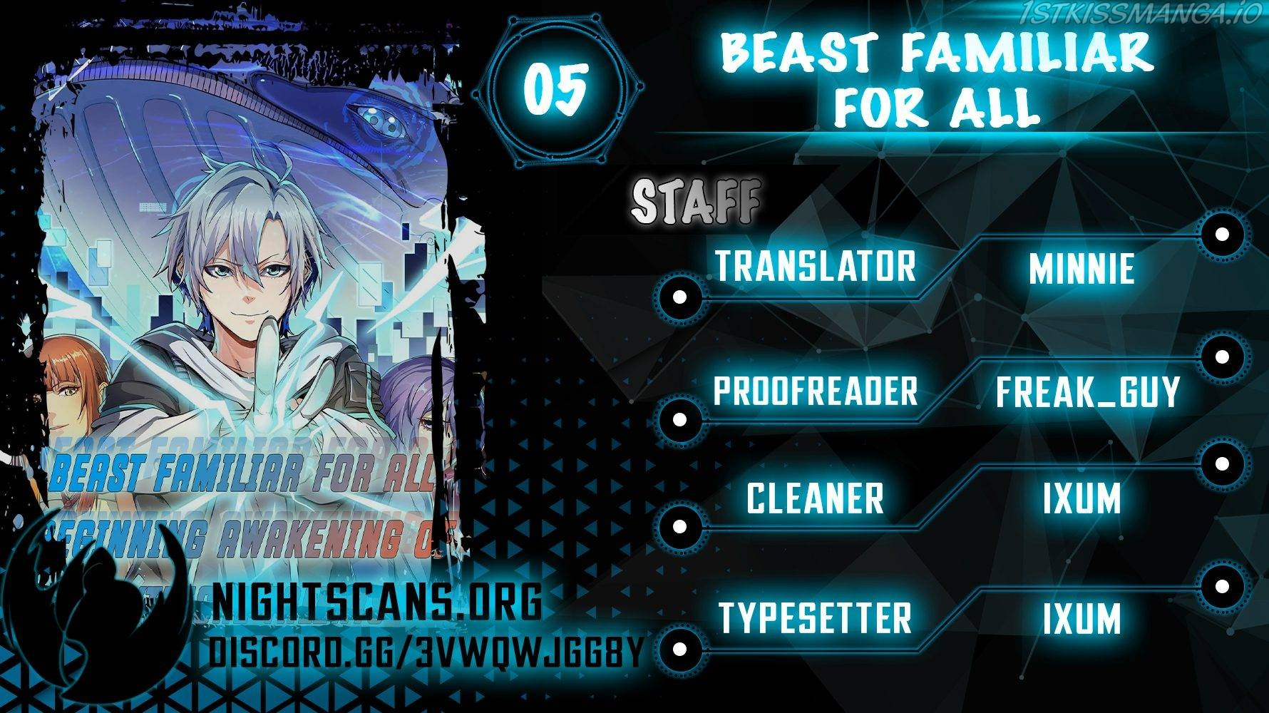 Beast Familiar For All: Beginning Awakening Of Mythical Talents Chapter 5