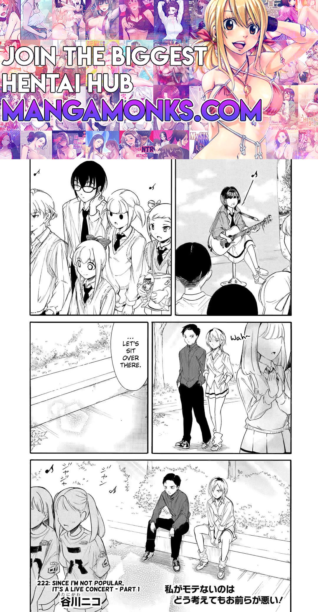 It’s Not My Fault That I’m Not Popular! Chapter 222