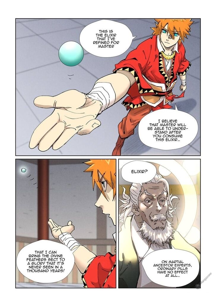 Tales of Demons and Gods Ch.423.5