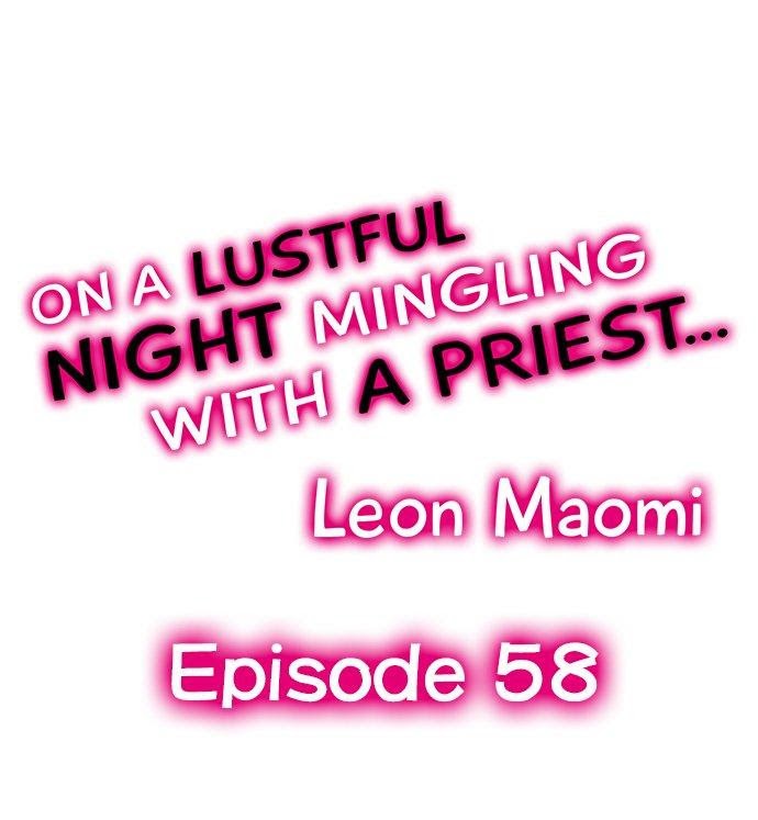 On a Lustful Night Mingling with a Priest Chapter 58
