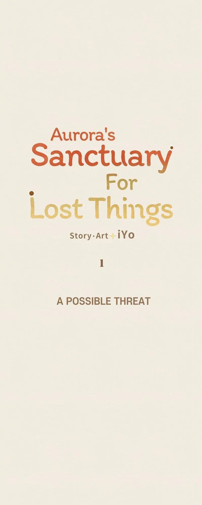 Aurora’S Sanctuary For Lost Things Chapter 1