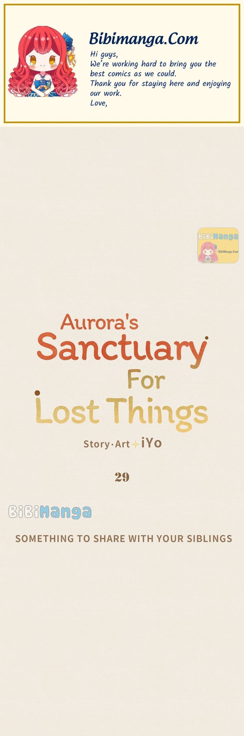 Aurora’S Sanctuary For Lost Things Chapter 29