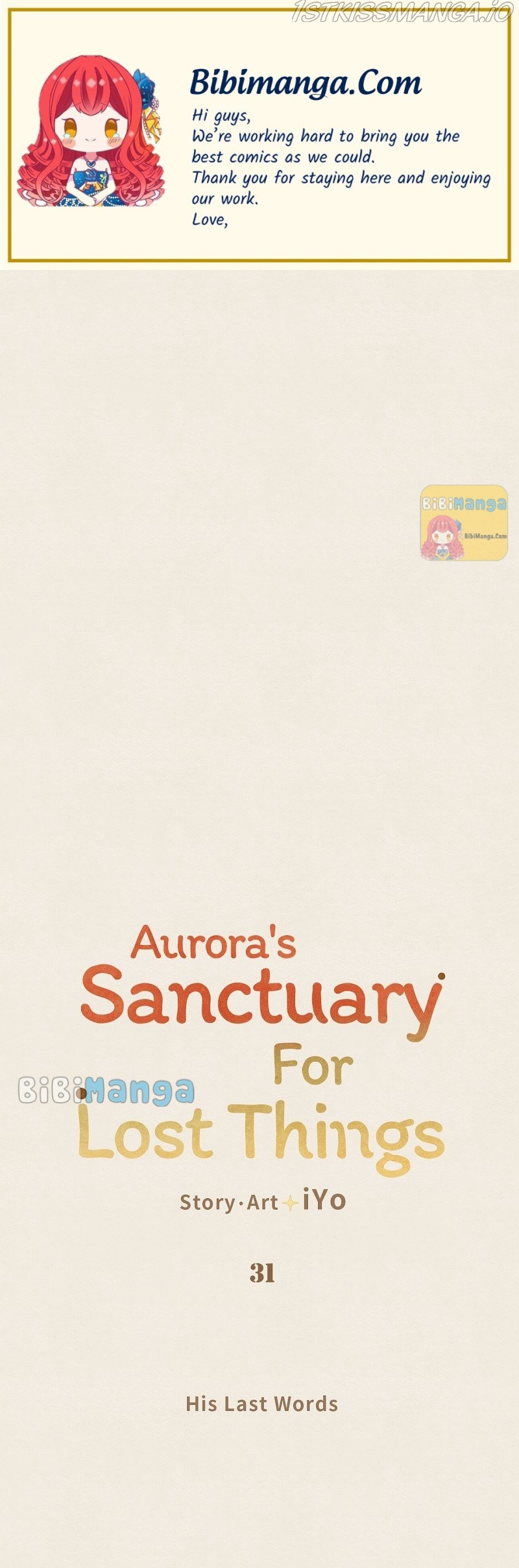 Aurora’S Sanctuary For Lost Things Chapter 31