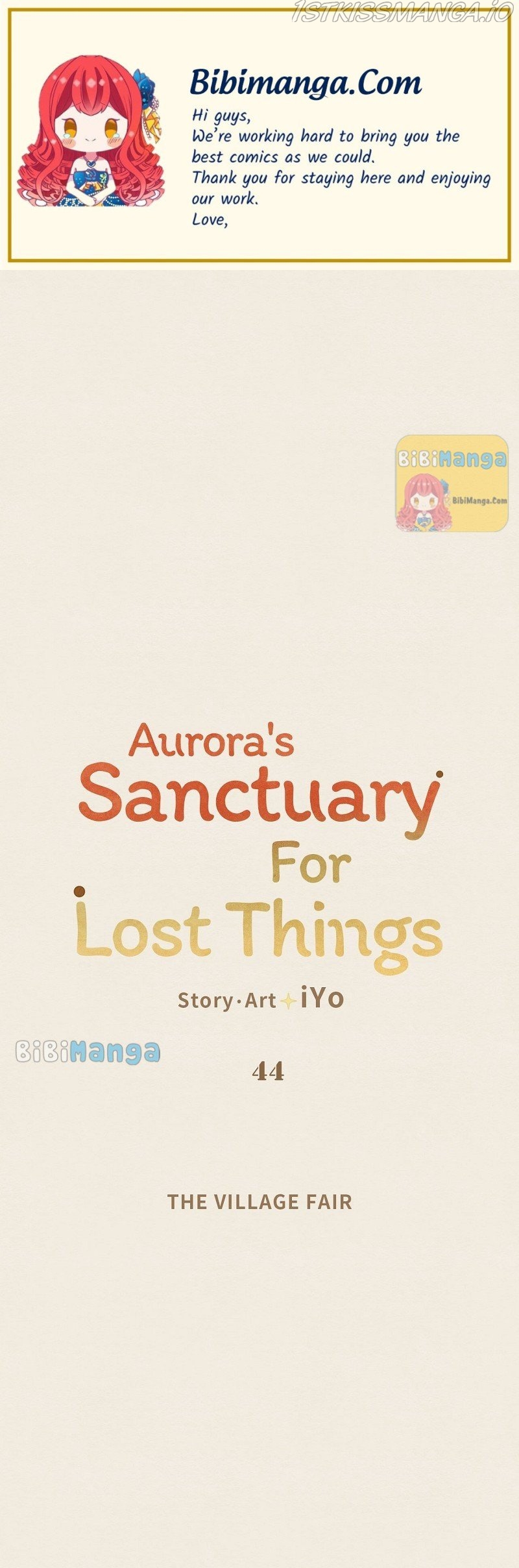 Aurora’s Sanctuary for Lost Things Chapter 44