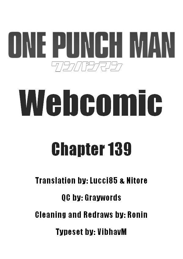 One Punch Man (Webcomic/Original) 139