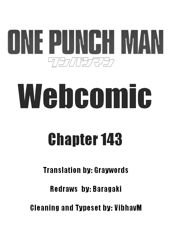 One Punch Man (Webcomic/Original) 143