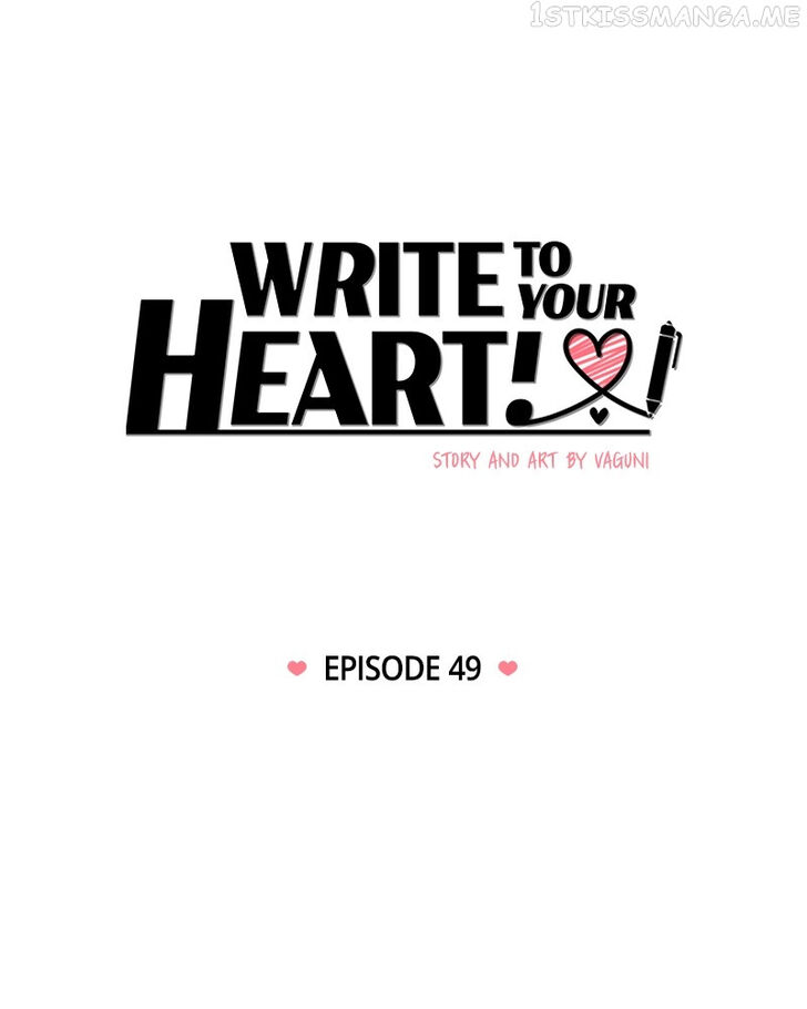 Write to Your Heart! Ch.049