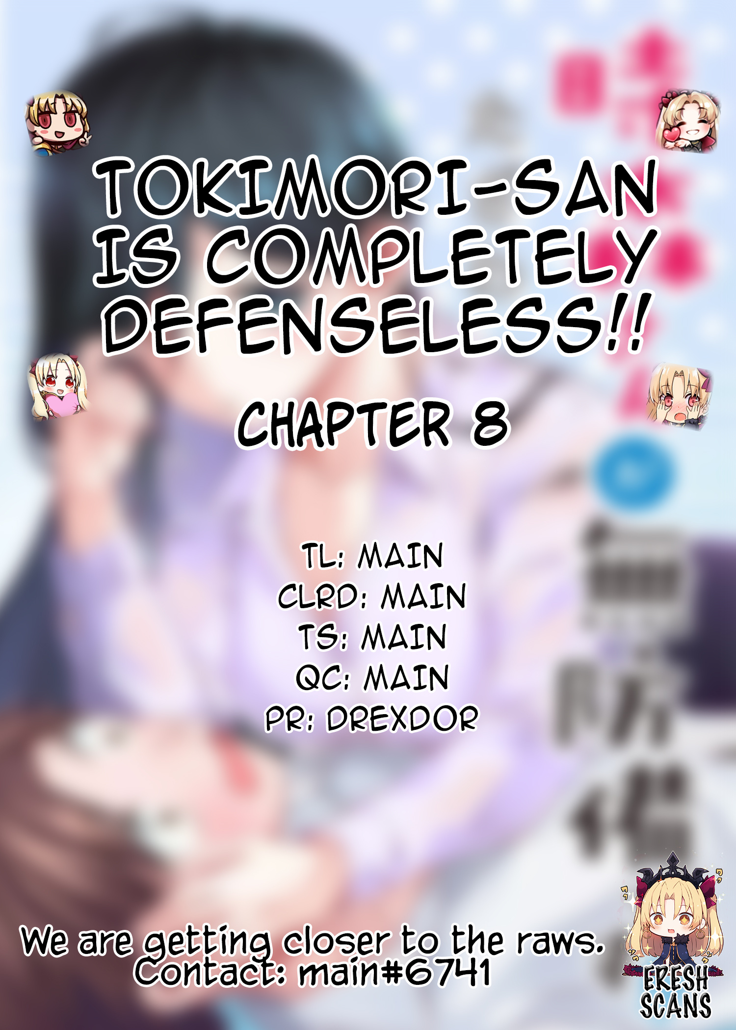 Tokimori-San Ga Muboubi Desu!! Chapter 8