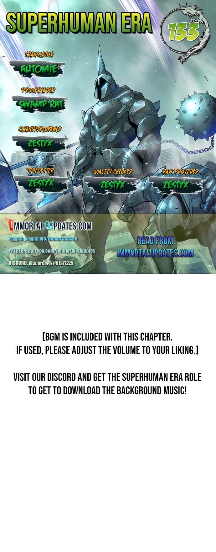 Superhuman Era Chapter 133