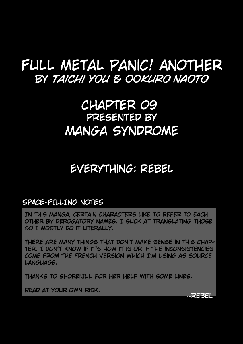 Full Metal Panic! Another 9