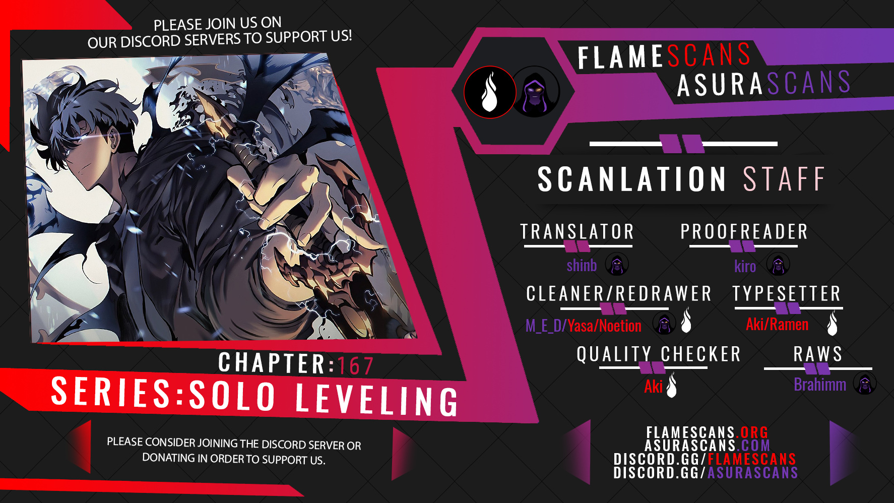 Solo Leveling Chapter 167.5