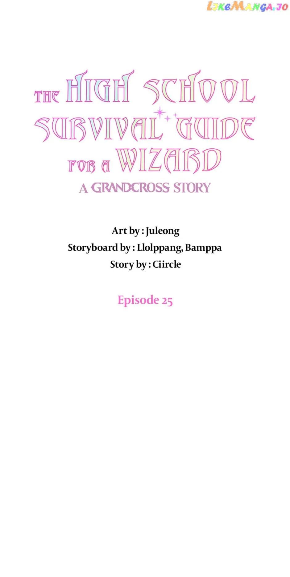 High School Life Guide for the Great Wizard Chapter 25