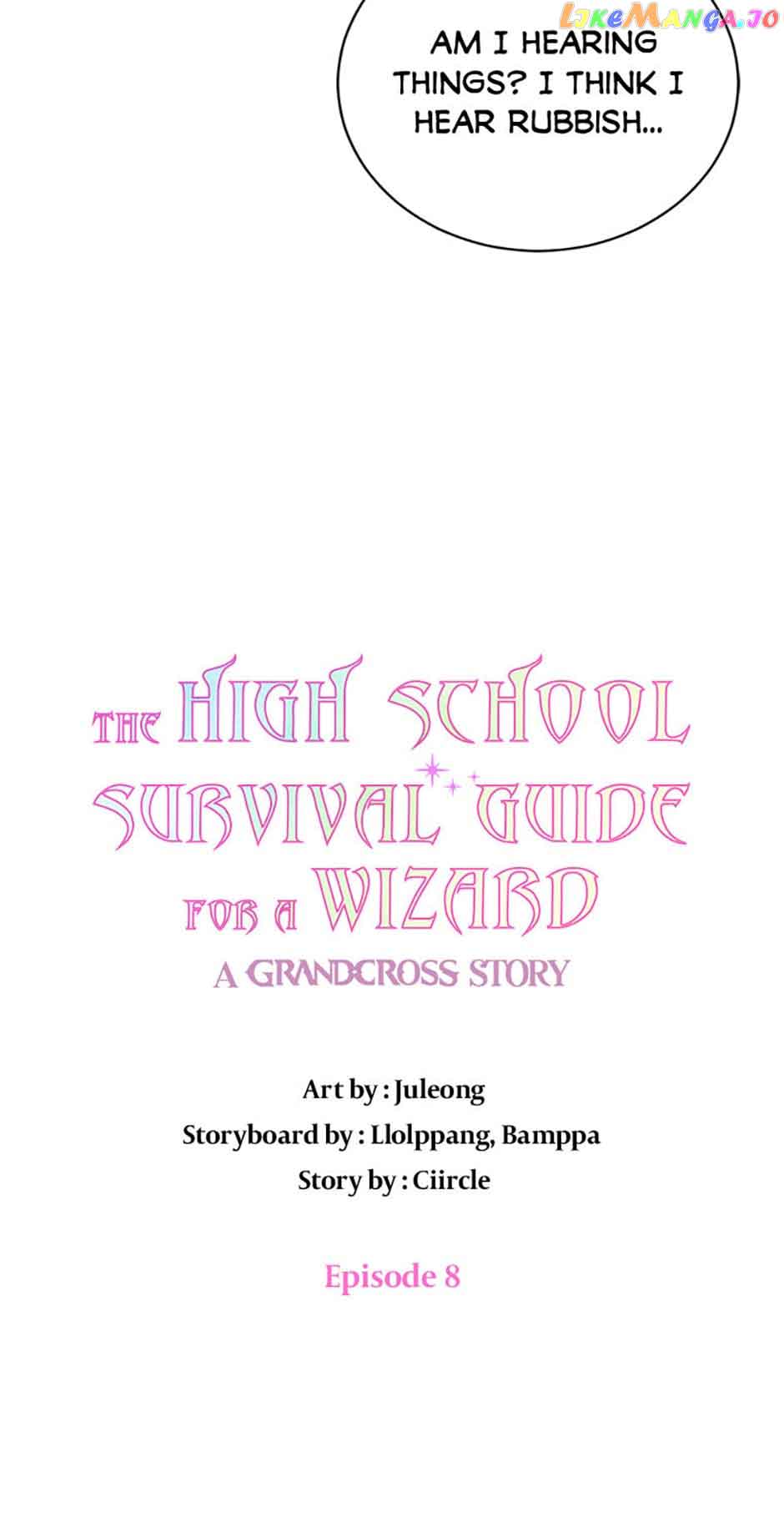High School Life Guide For The Great Wizard Chapter 8