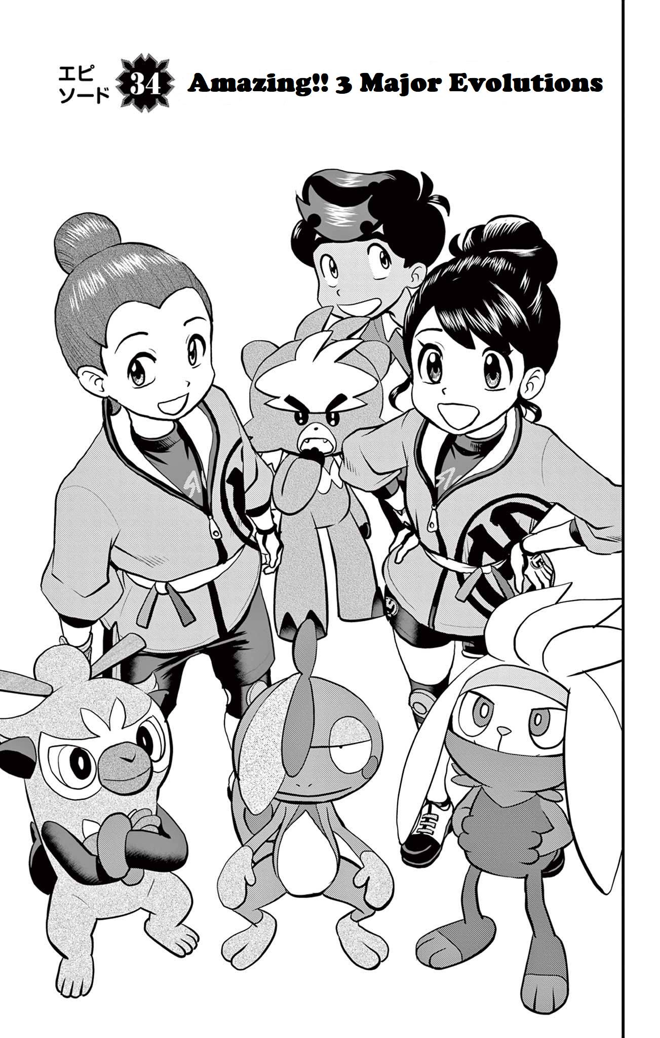 Pokémon SPECIAL Sword and Shield Chapter 34