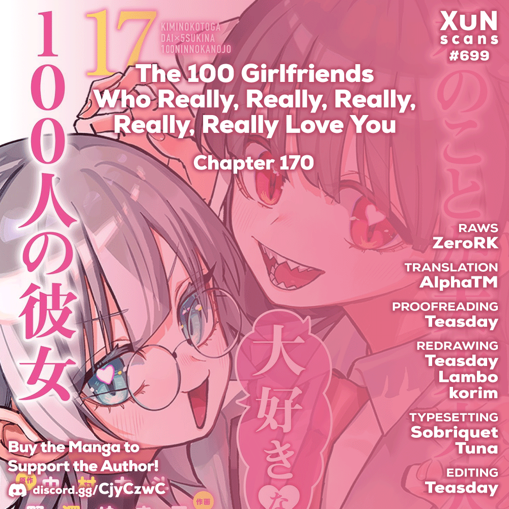 The 100 Girlfriends Who Really, Really, Really, Really, Really Love You Chapter 170