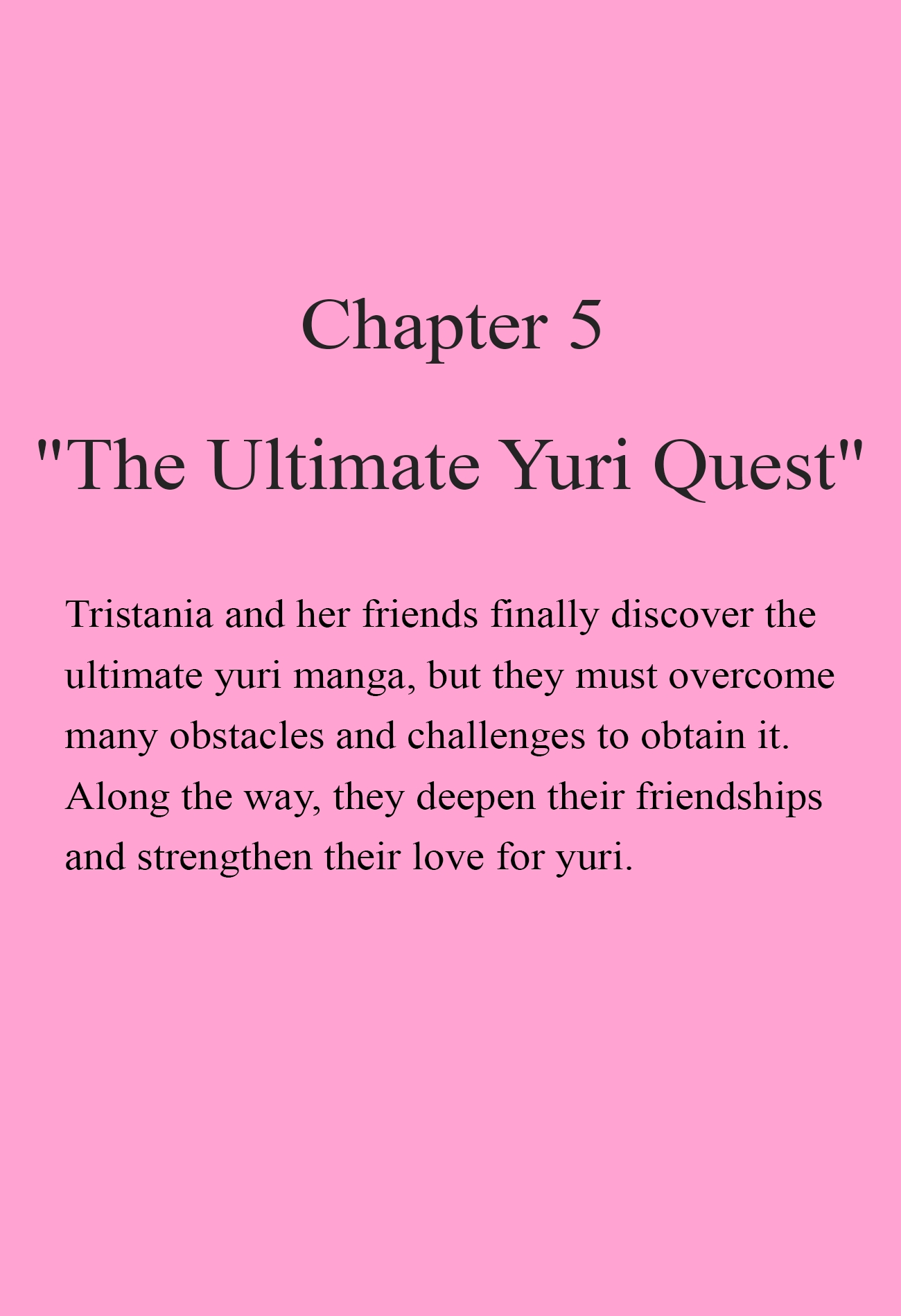 Tristan 9: Yuri Quest 5