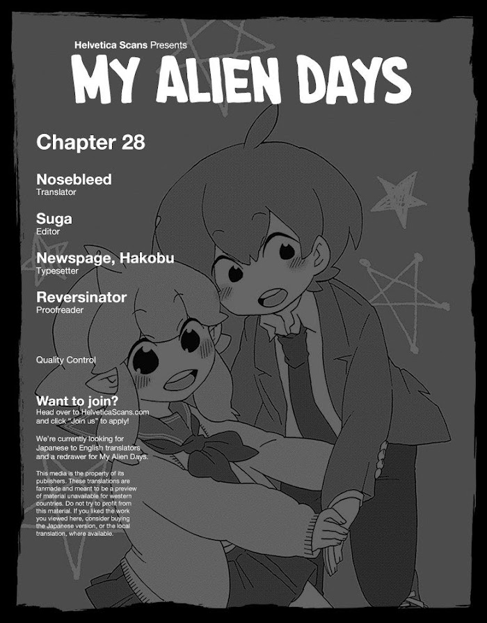 My Alien Days Webcomic Chapter 28