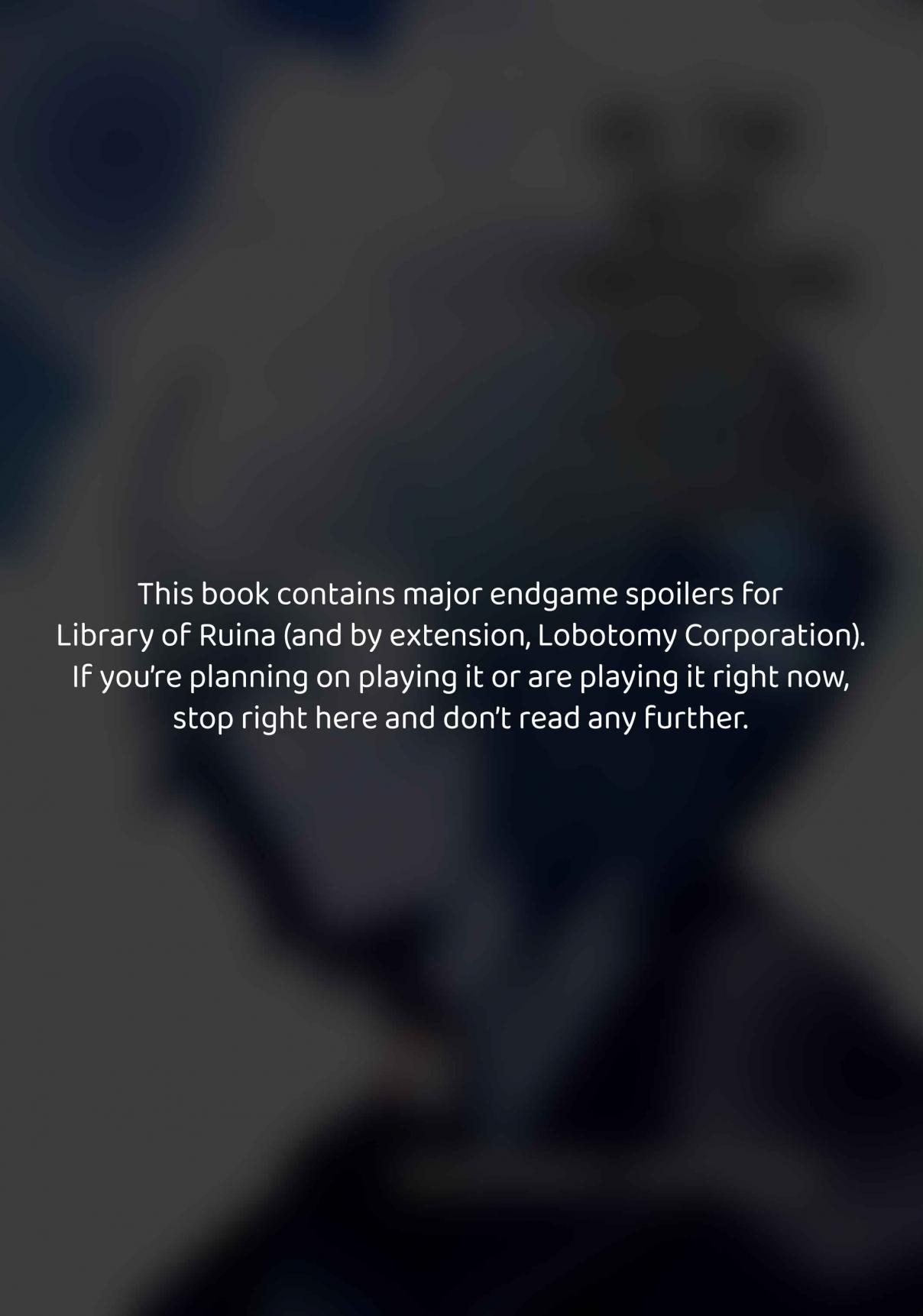 Library of Ruina - As The Head Librarian Heads For The Outskirts Plus (Doujinshi)