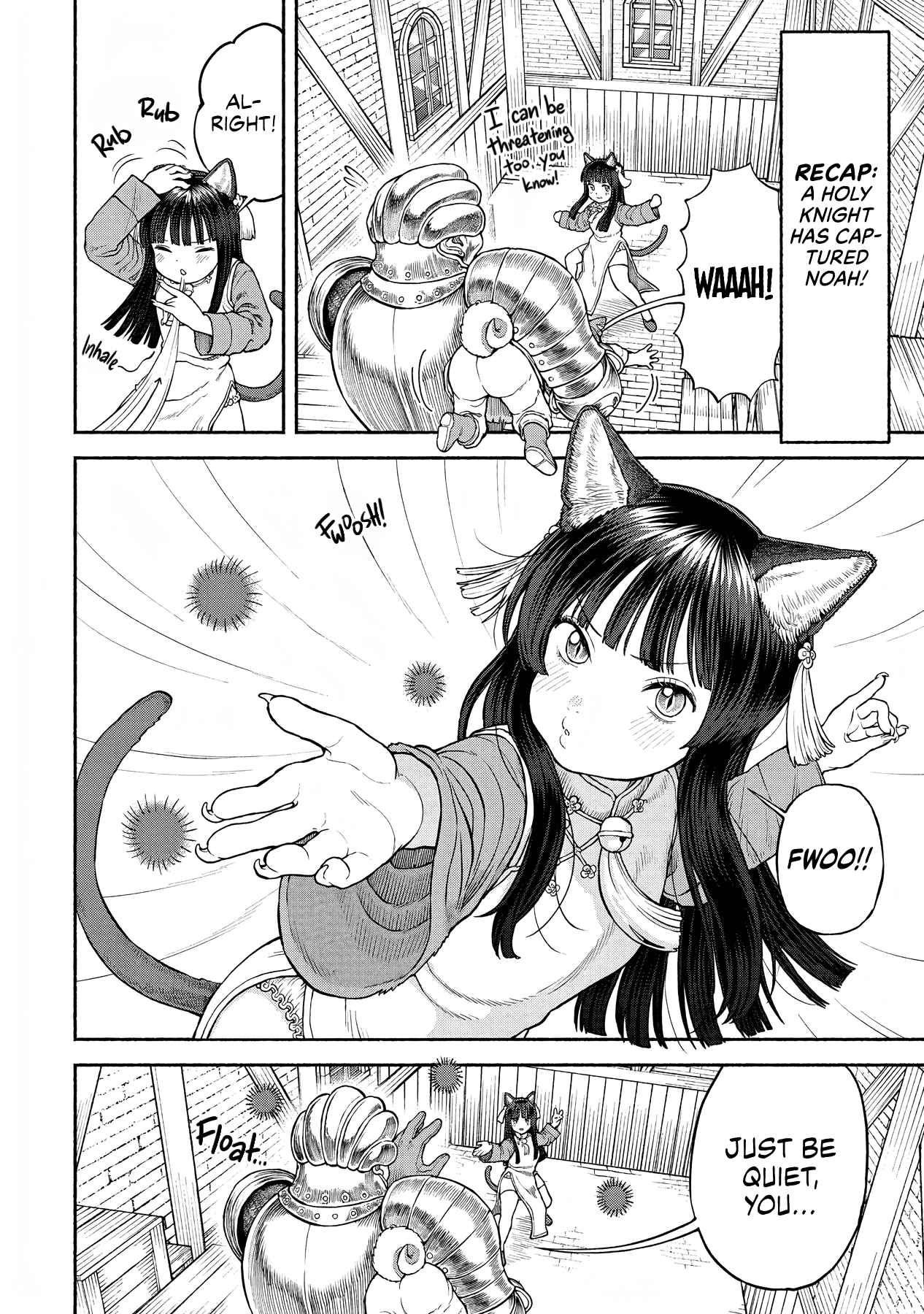Female Knight and the Kemonomimi Child 24