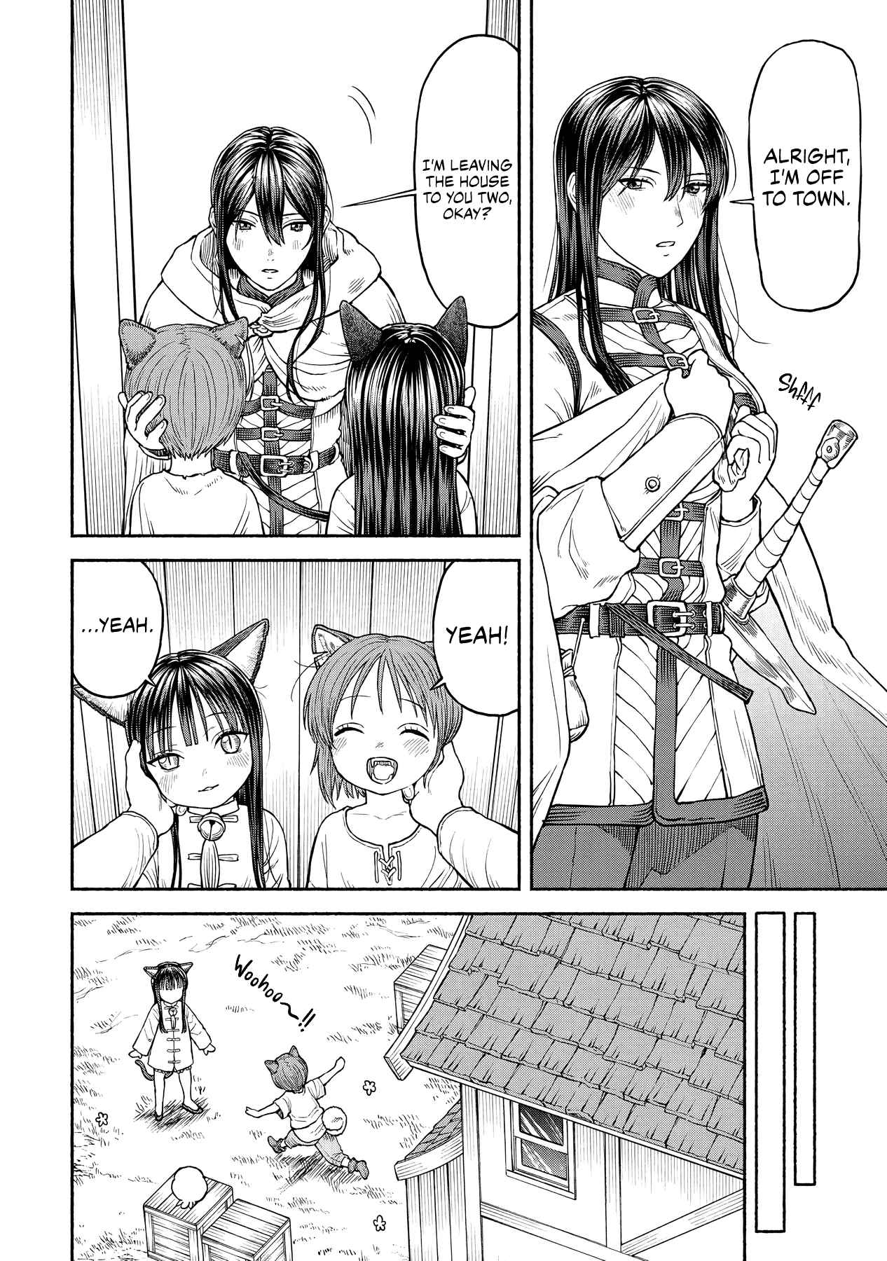 Female Knight and the Kemonomimi Child 27