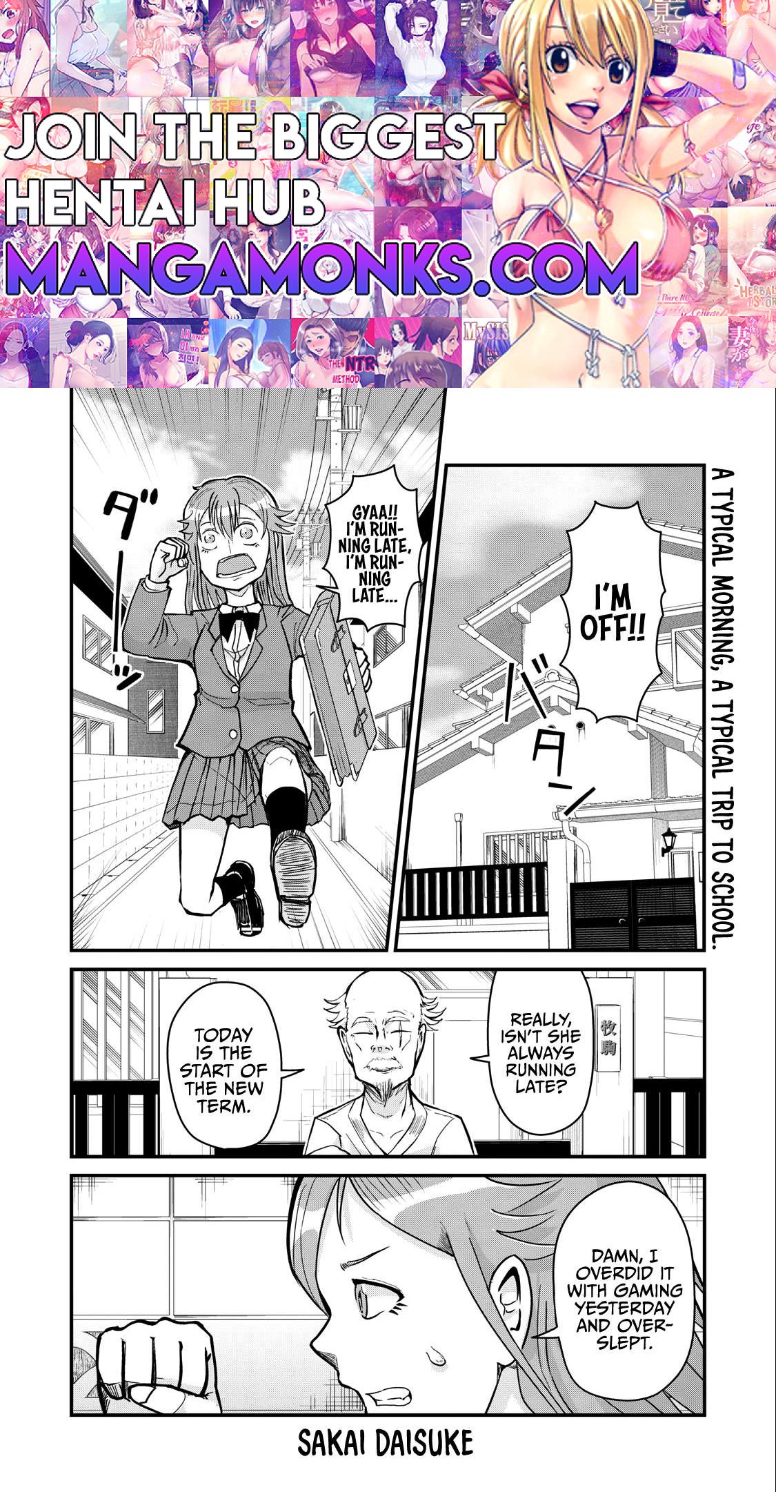A manga about the kind of PE teacher who dies at the start of a school horror film Chapter 76