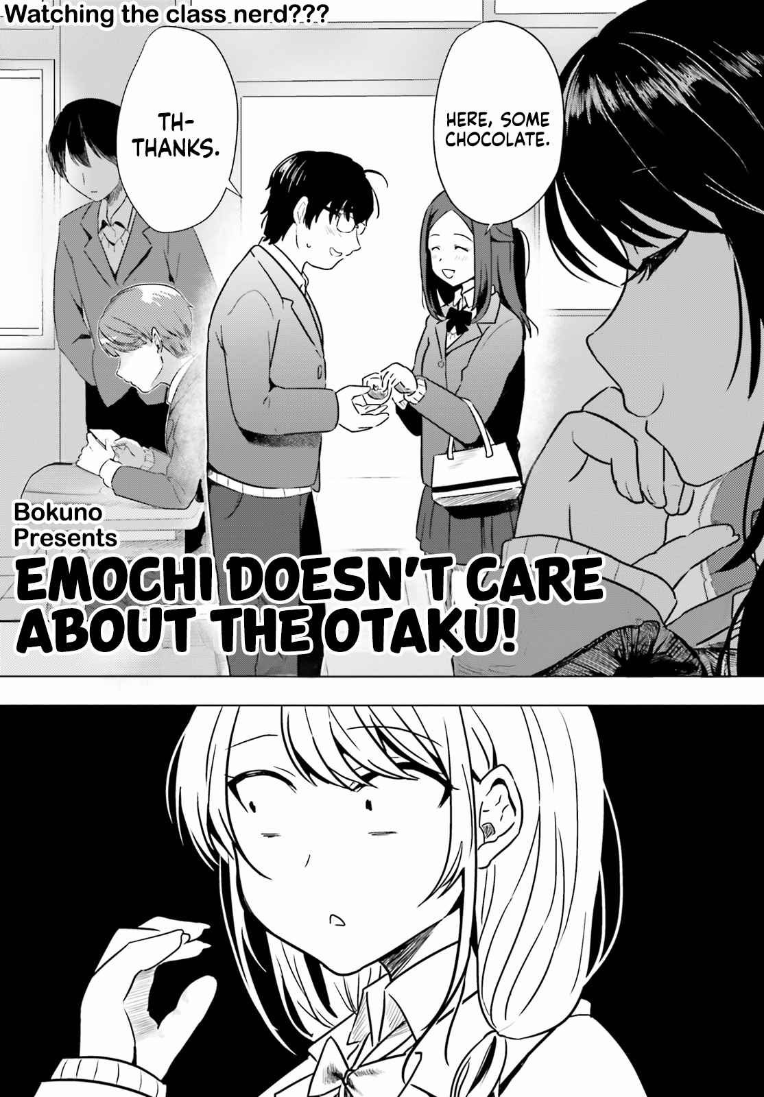 Emochi Does Not Care About the Otaku! Vol.0 Ch.0